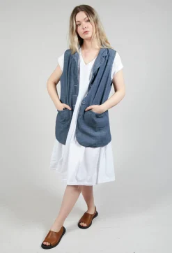 Smock Dress in Bianco
