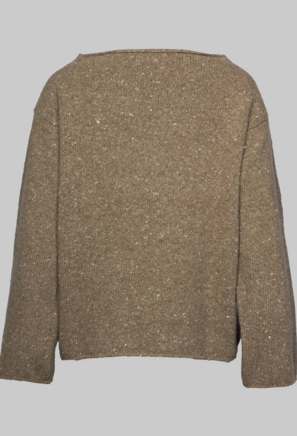 Somerset Cashmere Blend Jumper in Latte