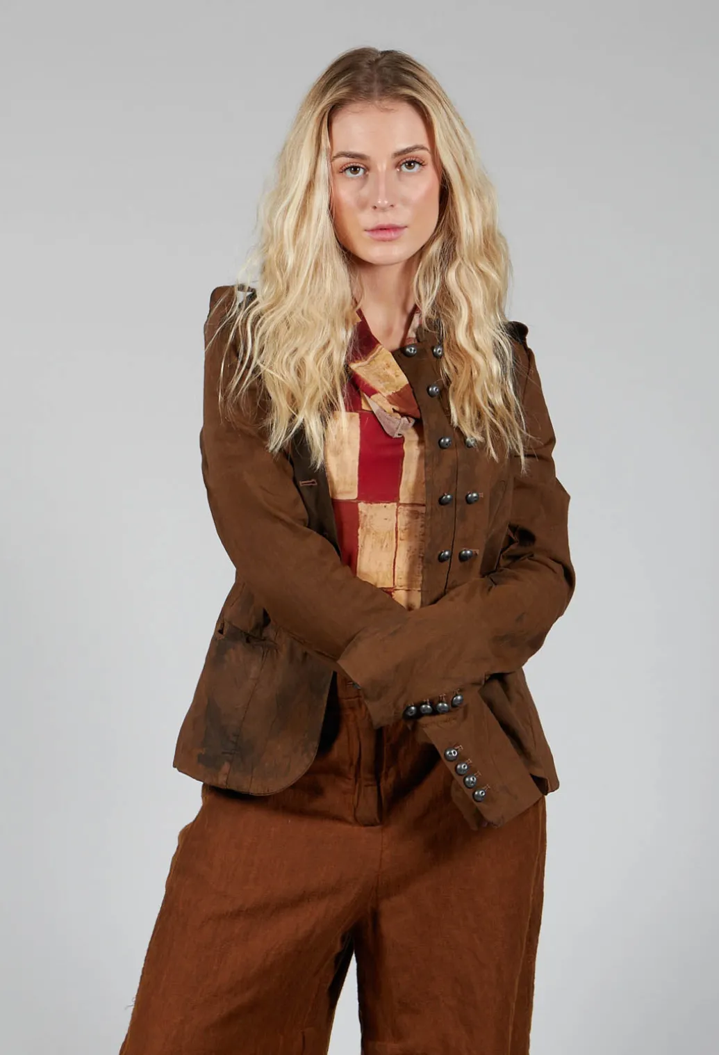 Statement Utility Jacket in Land