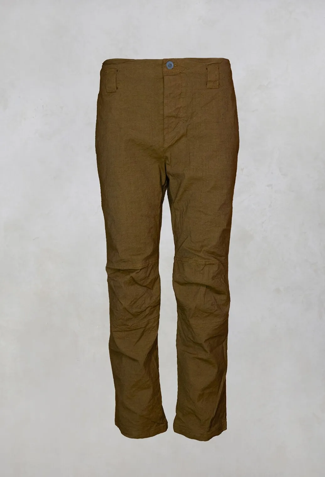 Straight Leg Trousers in Oliva