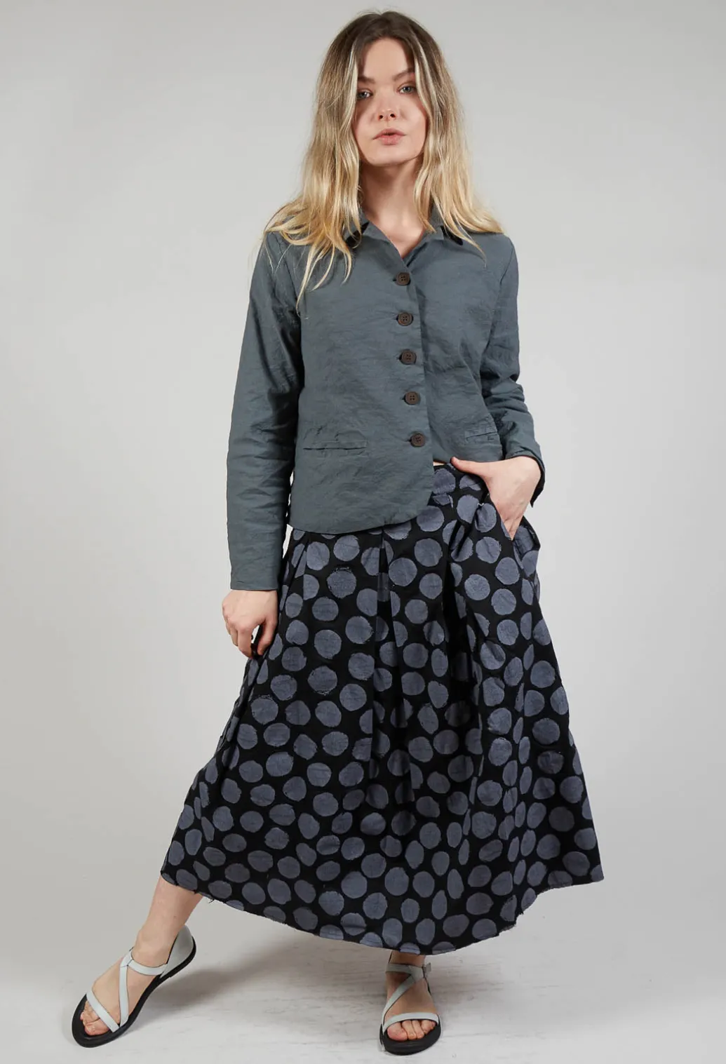 Straight Skirt in Black