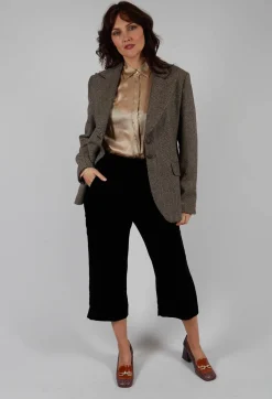 Swing Jacket in Stripe