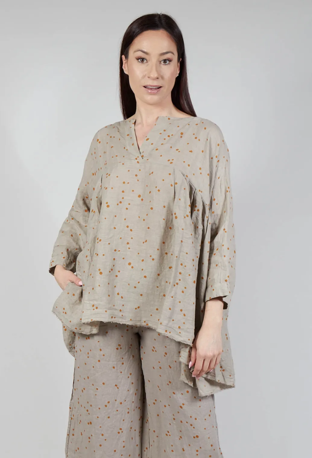 Taglio Ls Shirt In Ambra