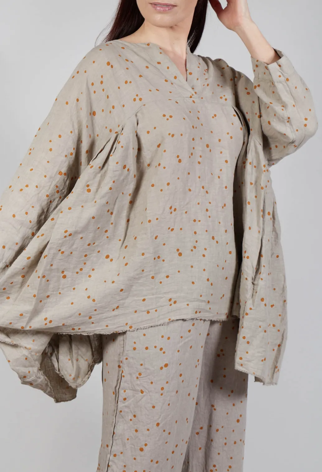Taglio Ls Shirt In Ambra