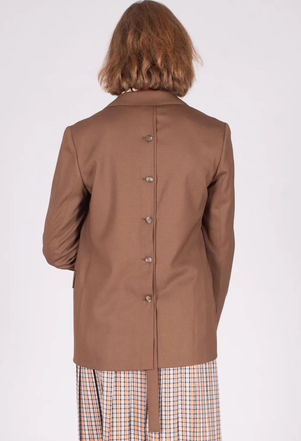 Tailored Blazer in Granato Tobacco