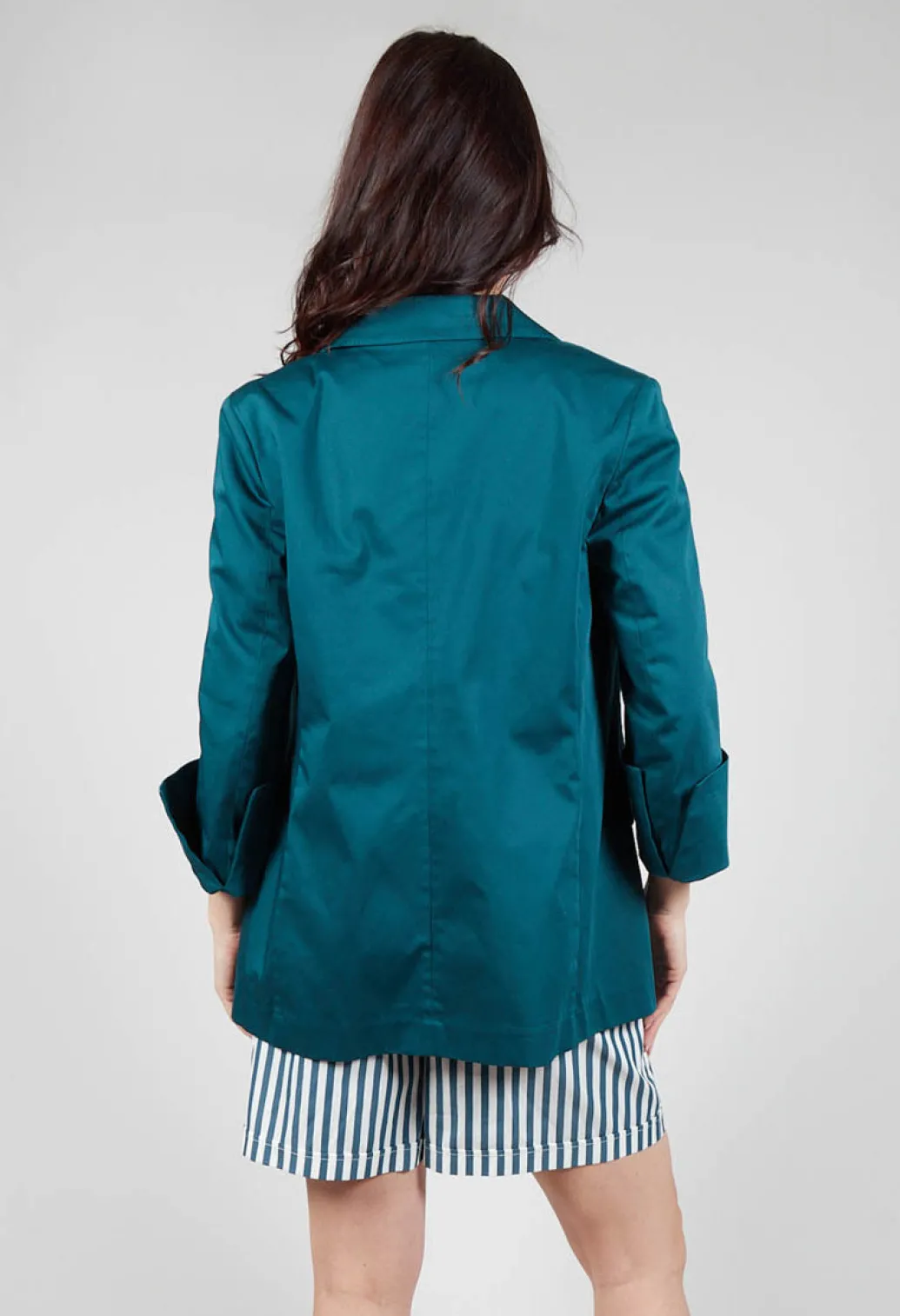 Tailored Jacket in Poseidon Green
