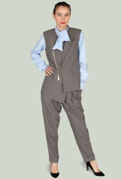 Tailored Trousers in Brown