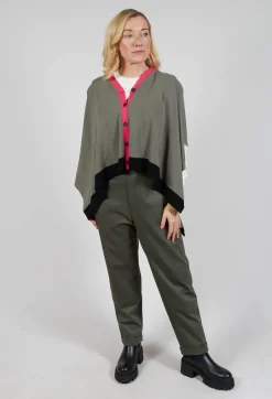 Tailored Trousers in Kaki