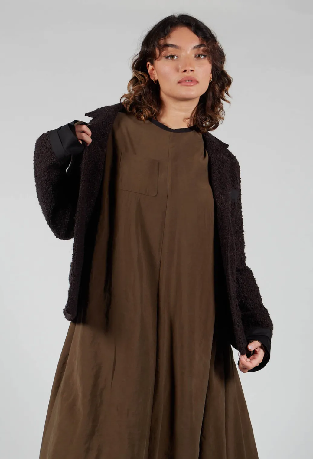 Teddy Blazer in Black