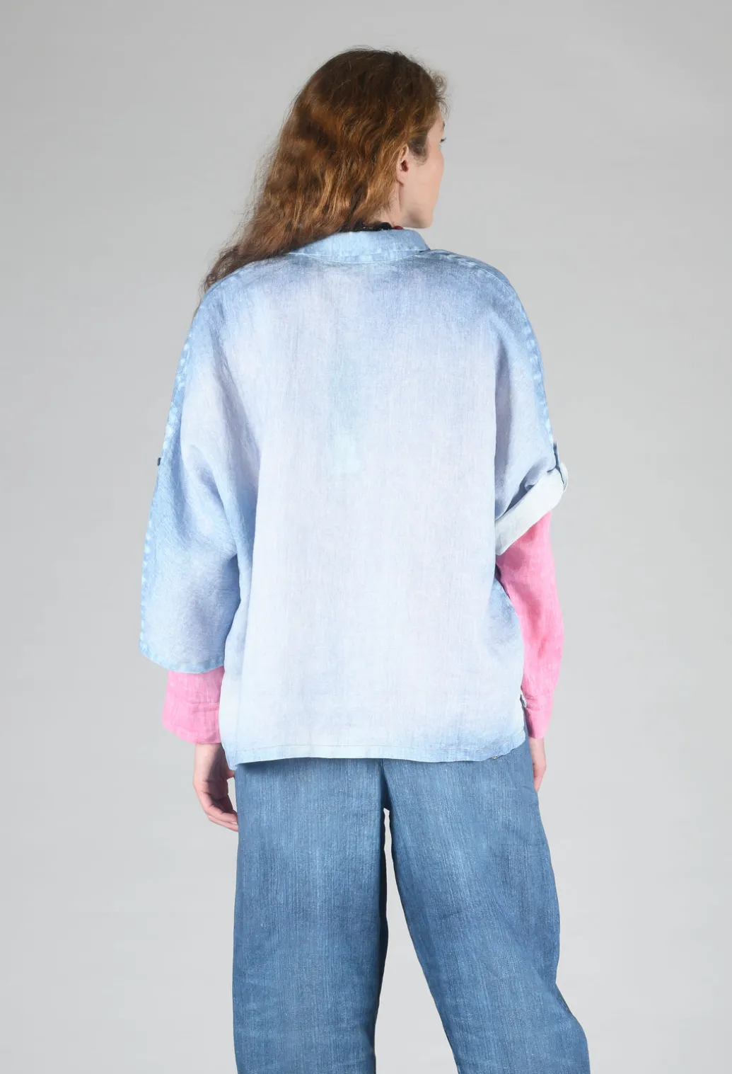 Tege Blouse in Denim