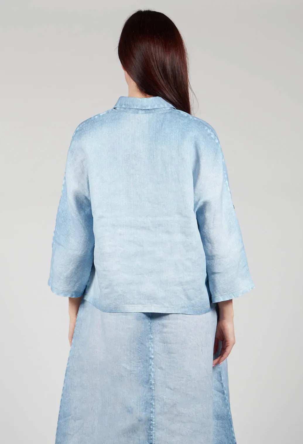 Tege Blouse in Denim