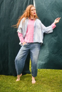 Tege Blouse in Denim