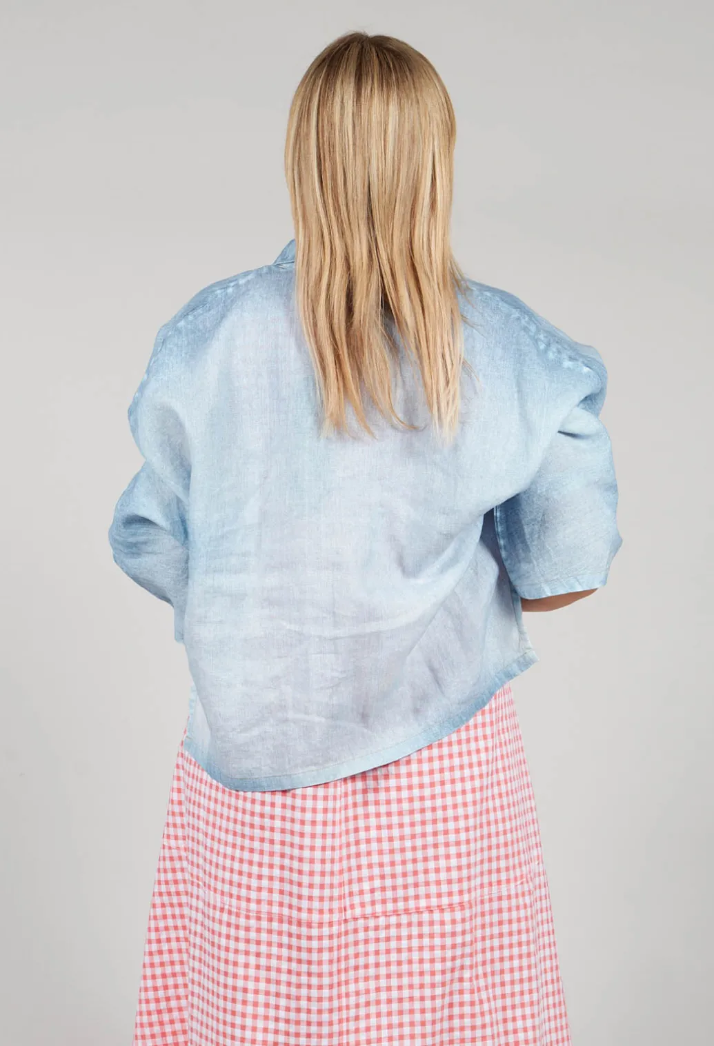 Tege Blouse in Denim