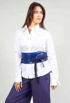 Tie Belt in Bluette