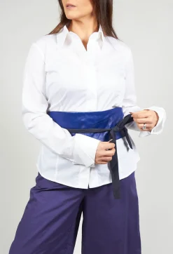Tie Belt in Bluette
