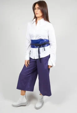 Tie Belt in Bluette