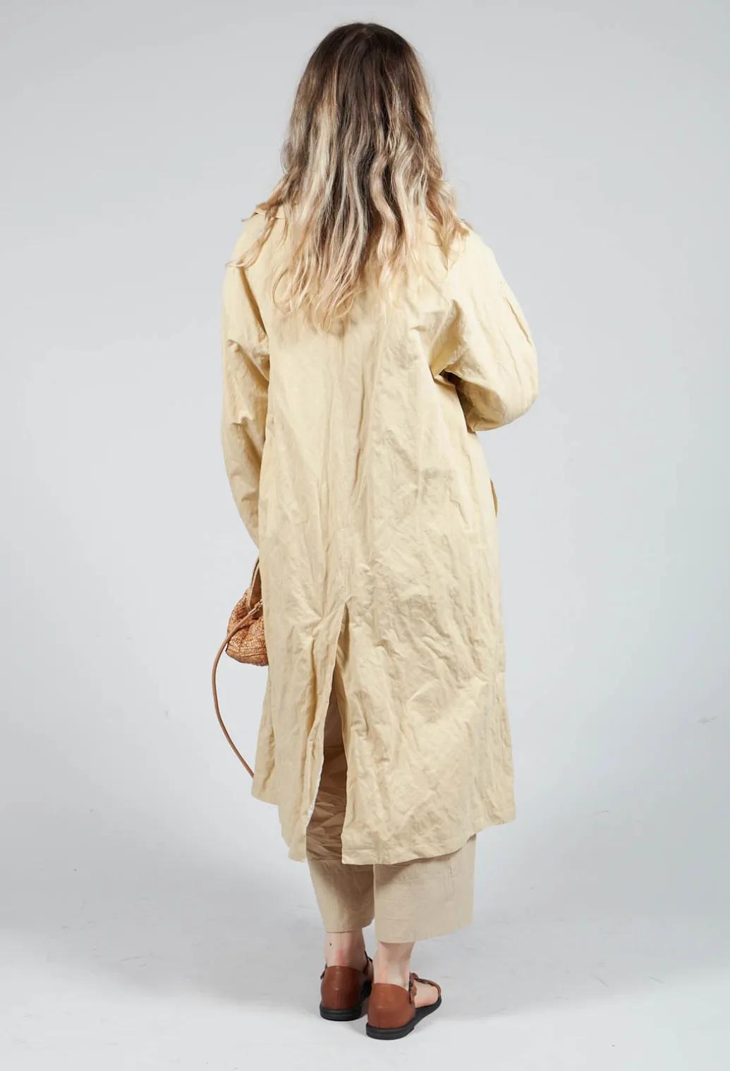 Trench Coat in Honey