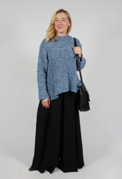 Tricot Jumper in Cielo