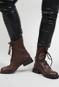 Tronchetto Fuco Boots in Moro