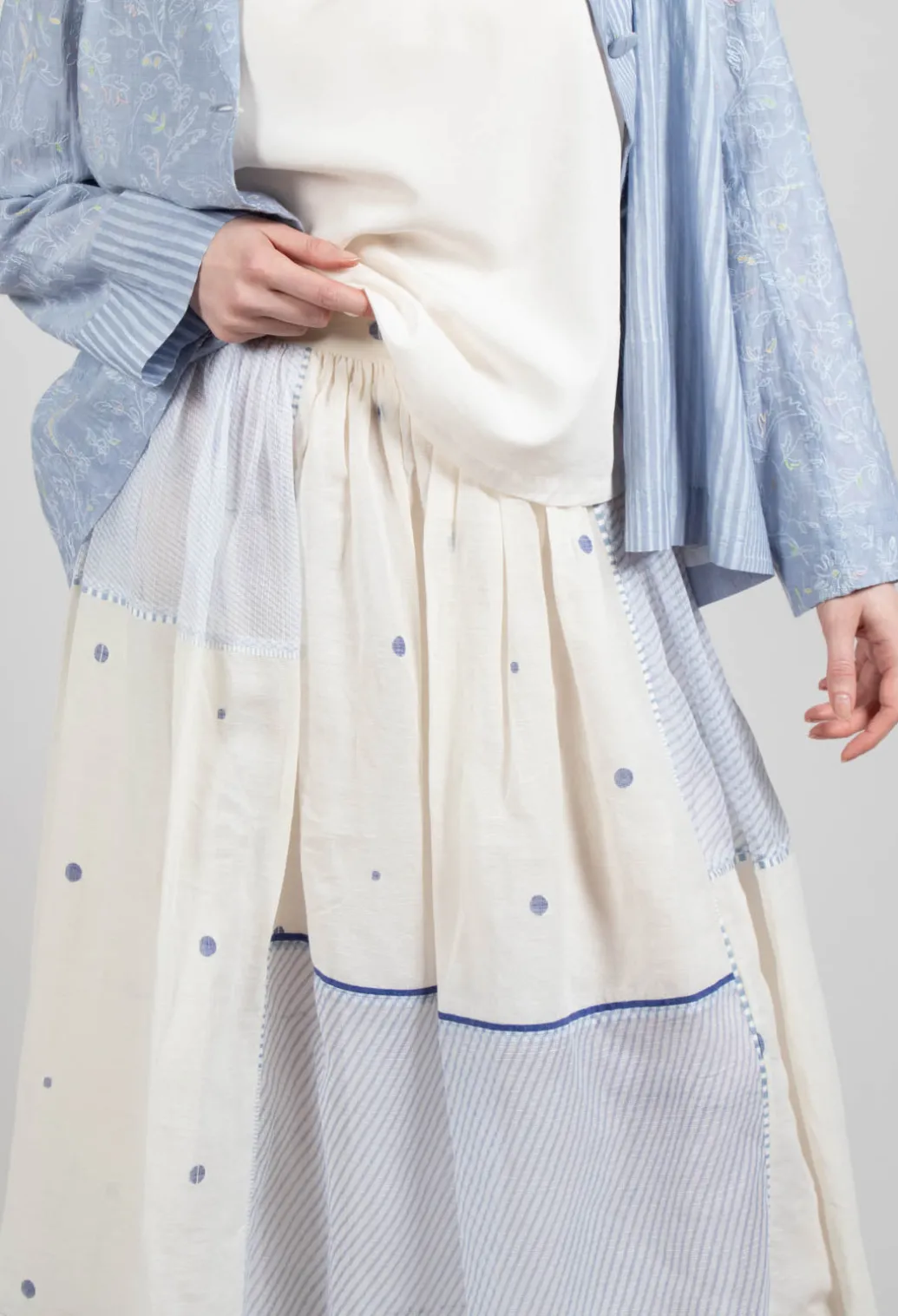 Uber Skirt in Ecru
