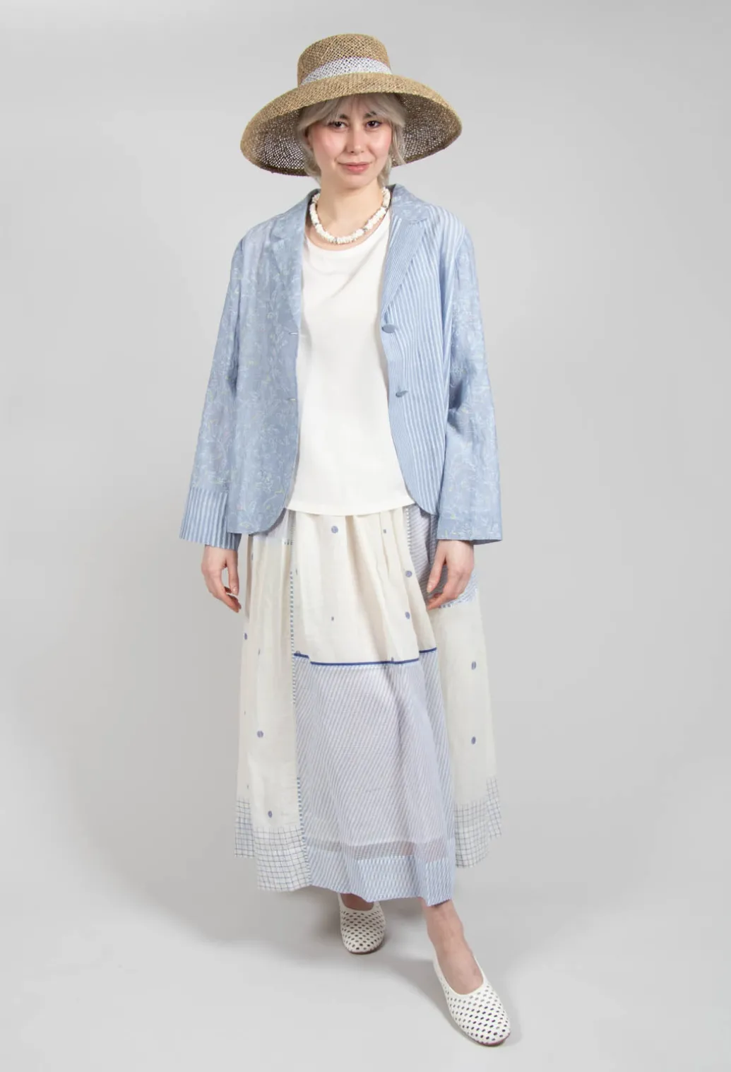 Uber Skirt in Ecru