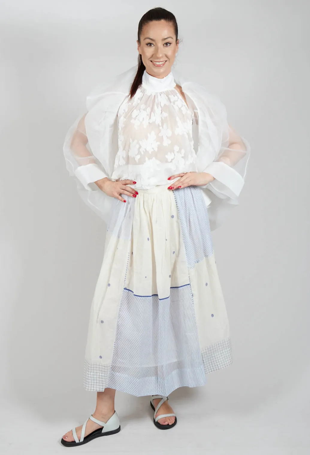 Uber Skirt in Ecru