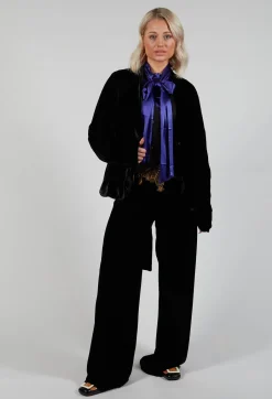Velvet Jacket in Black