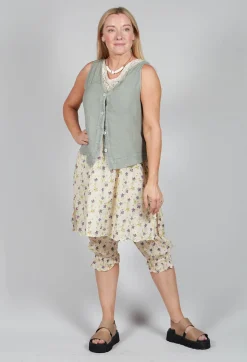 Vest Yune in Eucalyptus