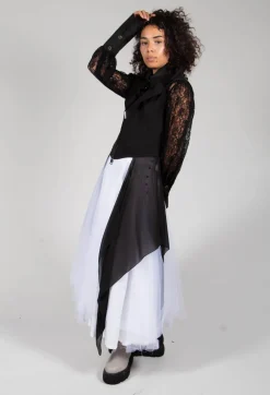 Vintage Lace Crop Shirt