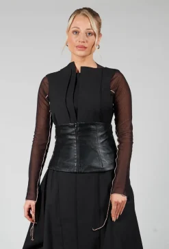 Waist Belt in Nero
