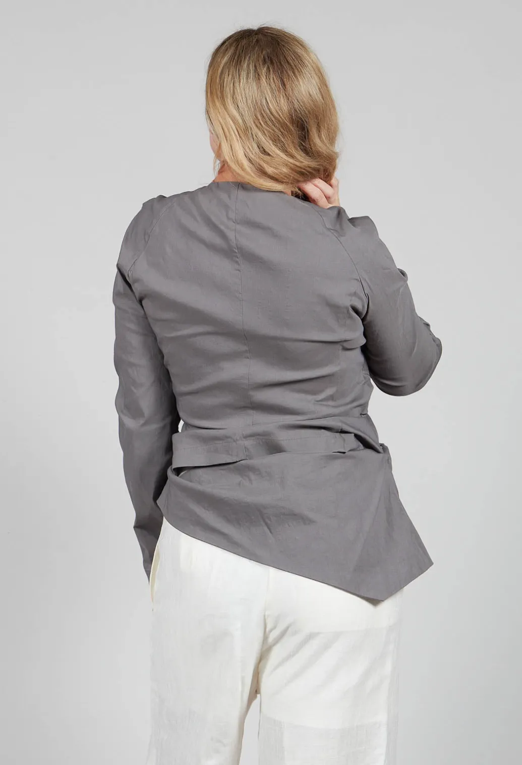 Wrap Style Top in Acciaio
