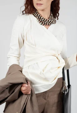 Wrap Style Top in Osso