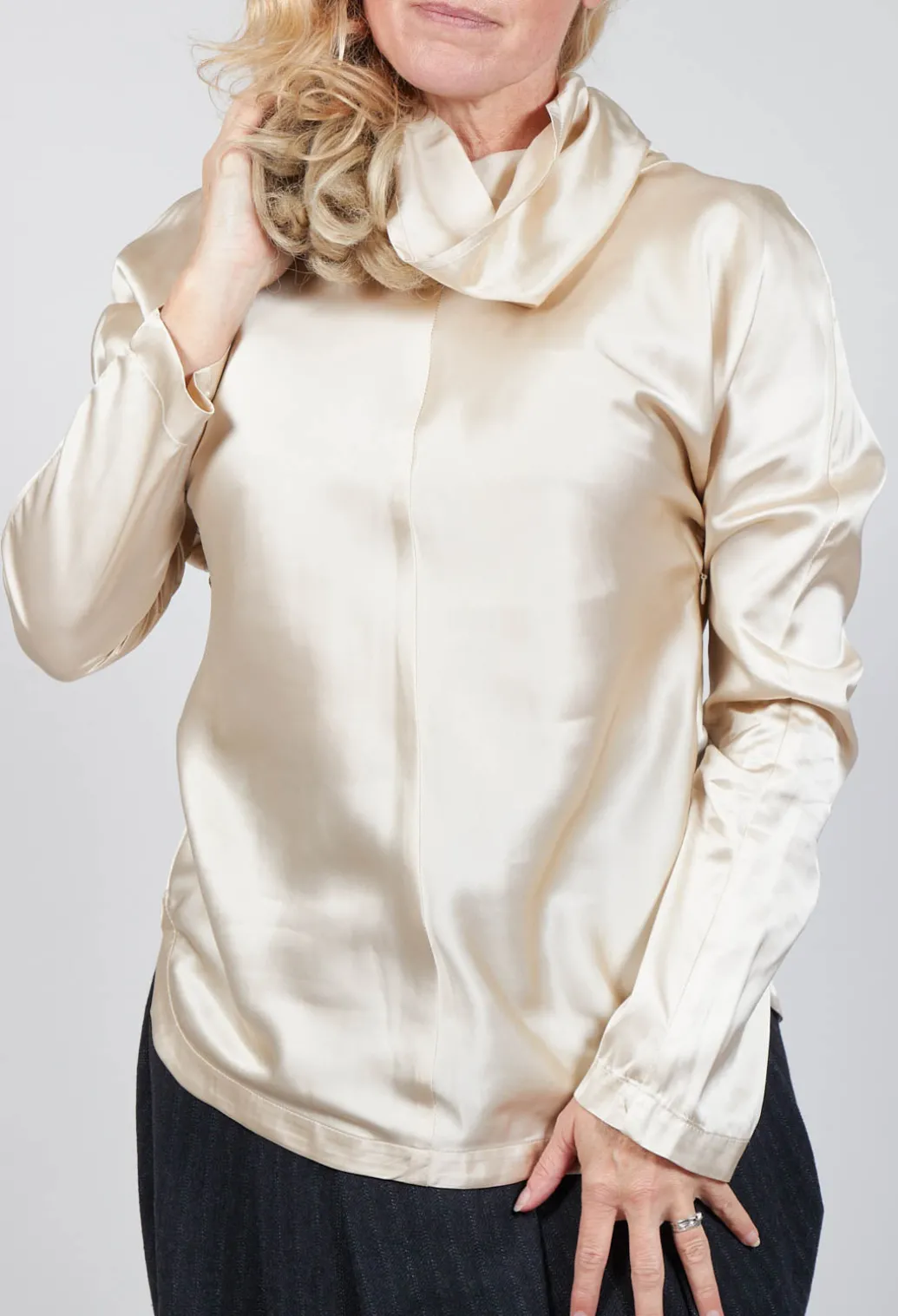 Zamia Shirt in Avorio