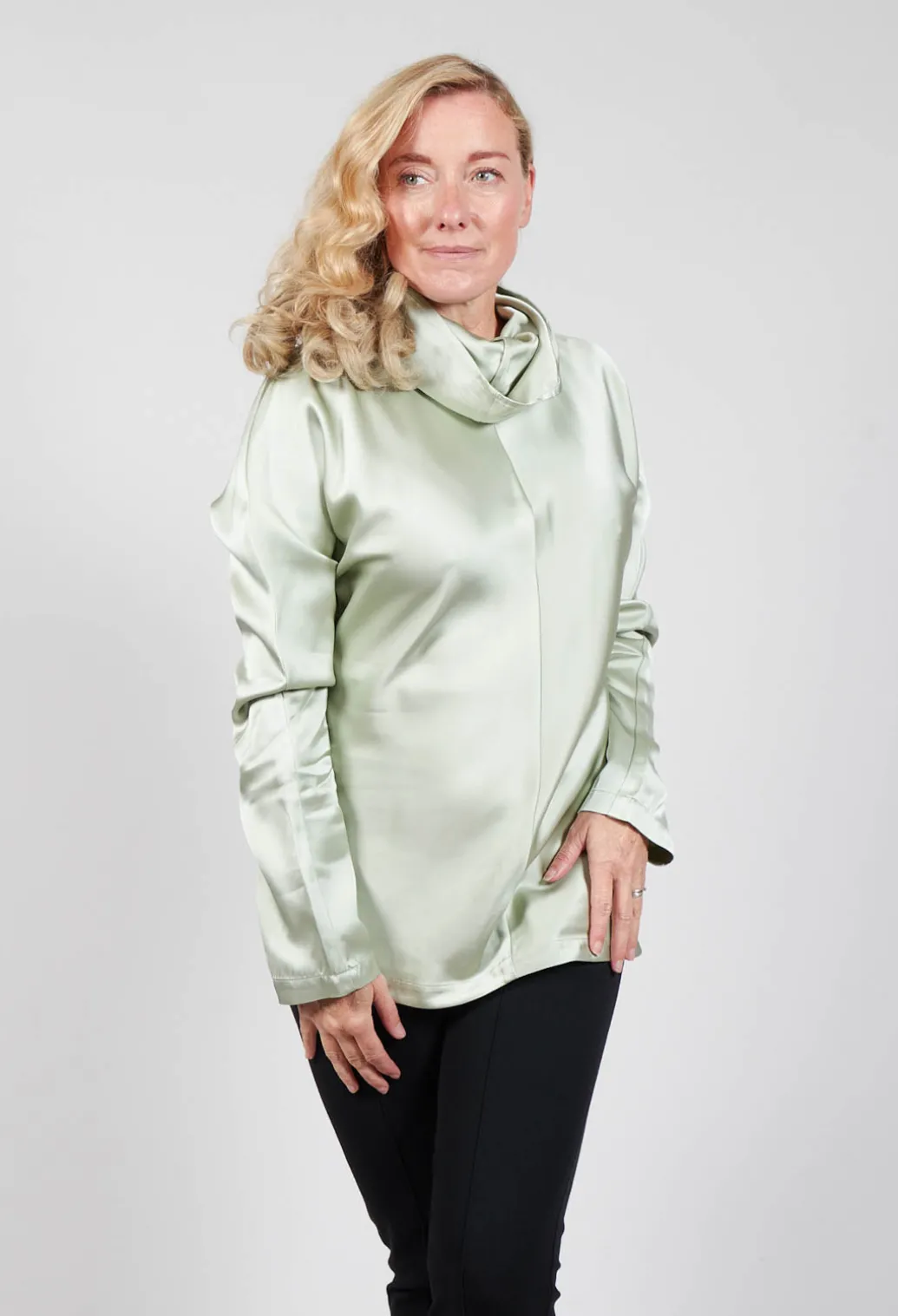 Zamia Shirt in Tiffany