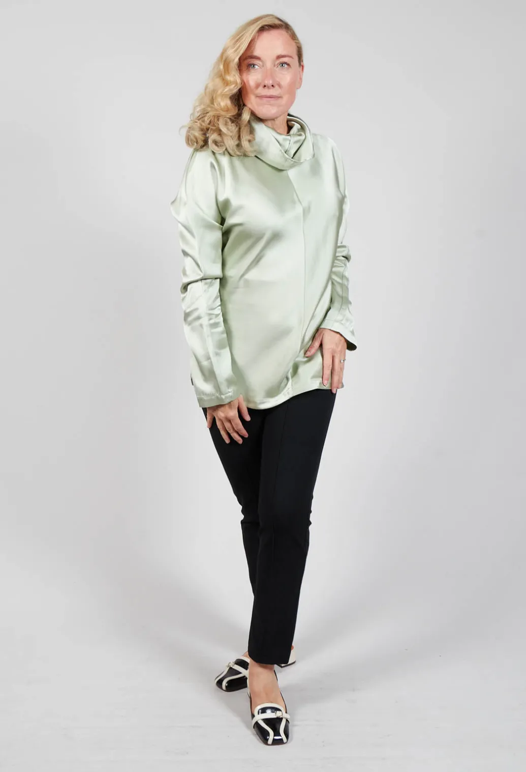 Zamia Shirt in Tiffany